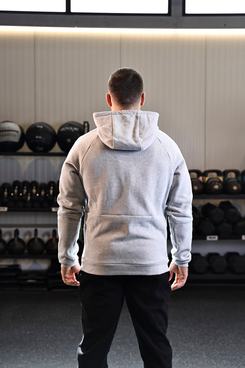 Pull Over Hoodie - Grey