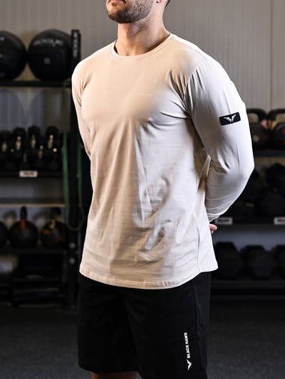 Long Sleeve Tee - Beige