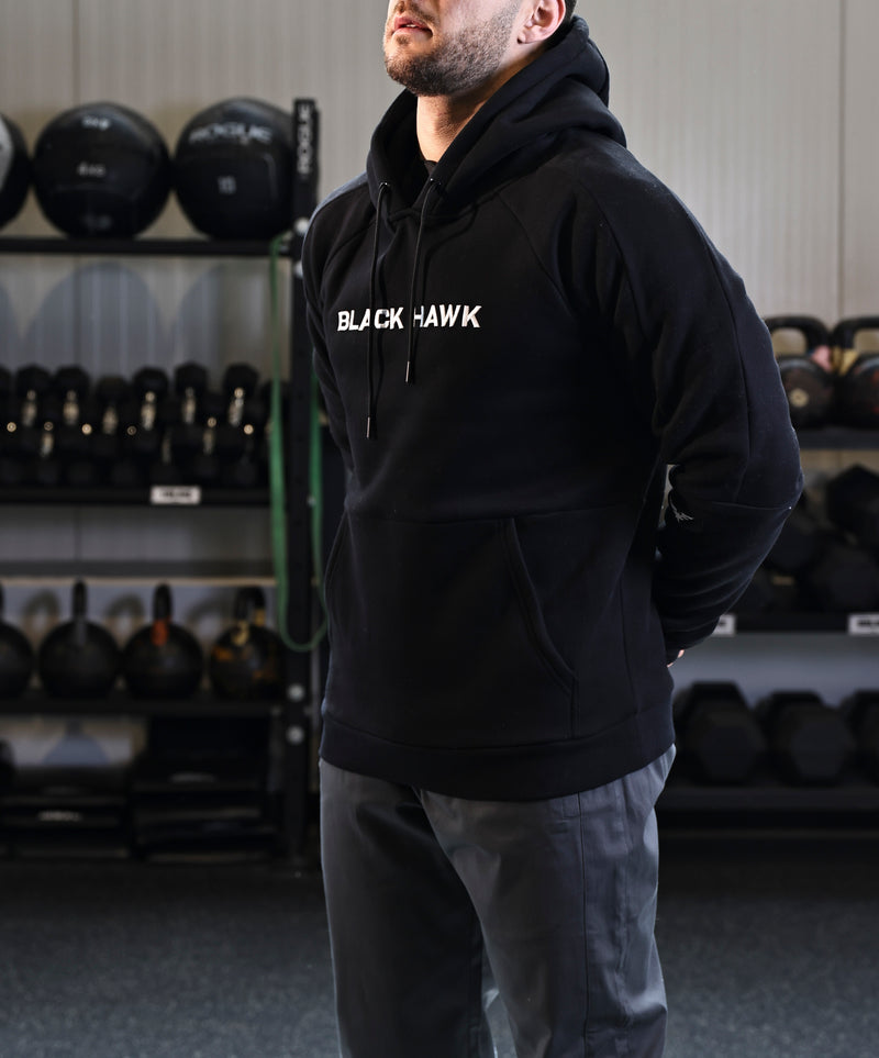 Pull Over Hoodie - Black