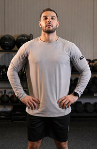 Long Sleeve Tee - Grey