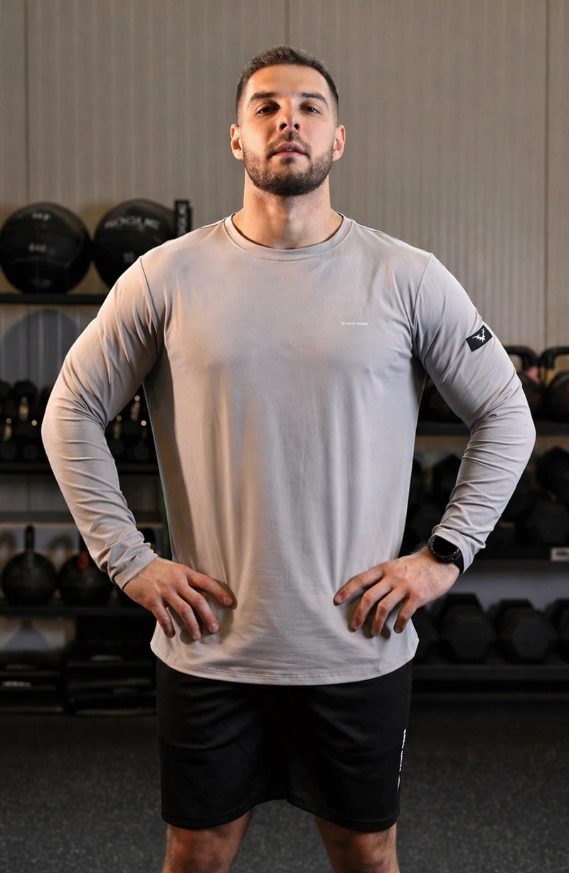 Long Sleeve Tee - Grey