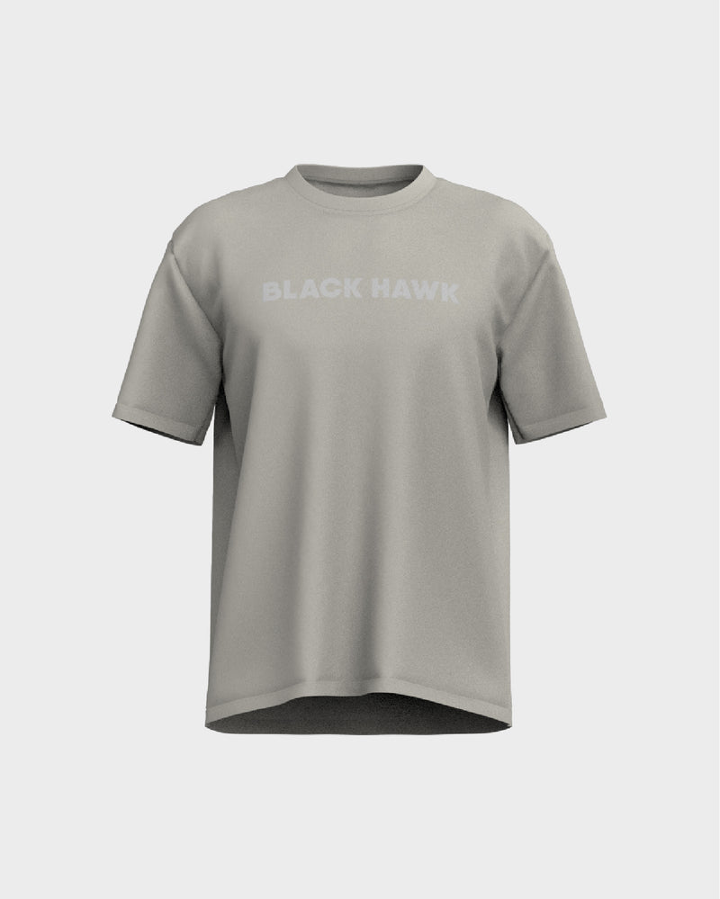 Oversized Drop Shoulder Tee - Beige