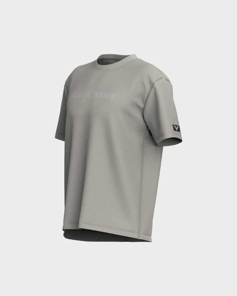 Oversized Drop Shoulder Tee - Beige