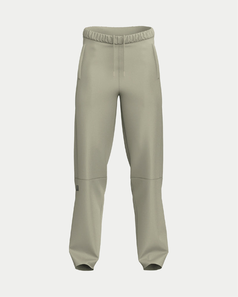 Relaxed Straight Leg Joggers - Khaki