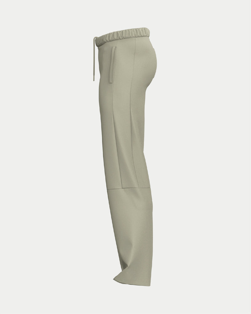 Relaxed Straight Leg Joggers - Khaki