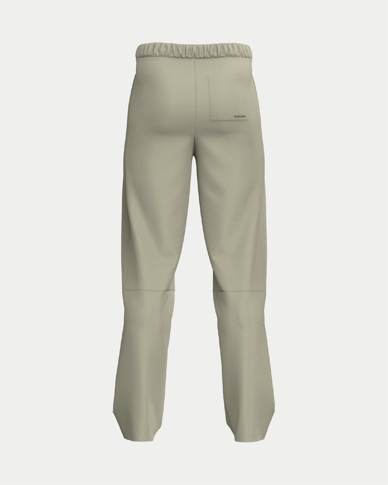 Relaxed Straight Leg Joggers - Khaki