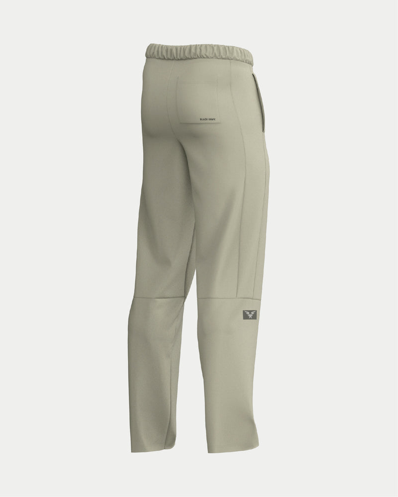 Relaxed Straight Leg Joggers - Khaki