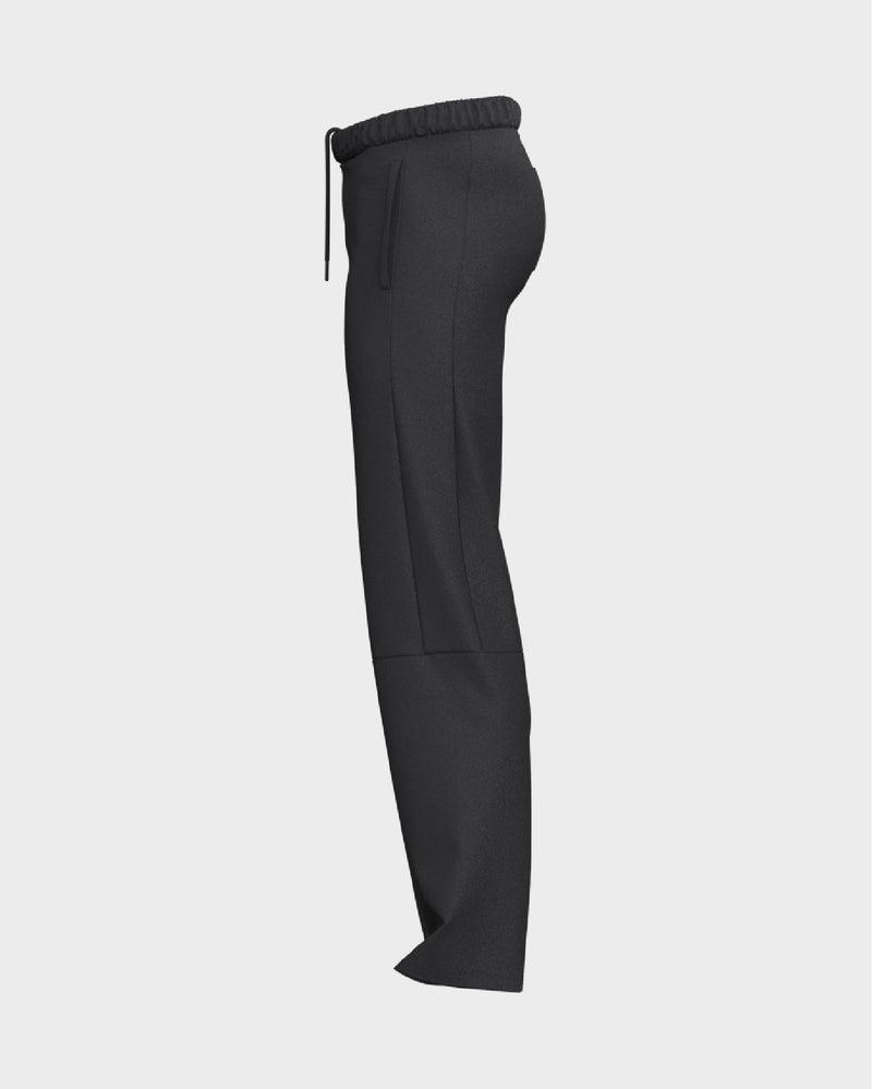 Relaxed Straight Leg Joggers - Dark Gray