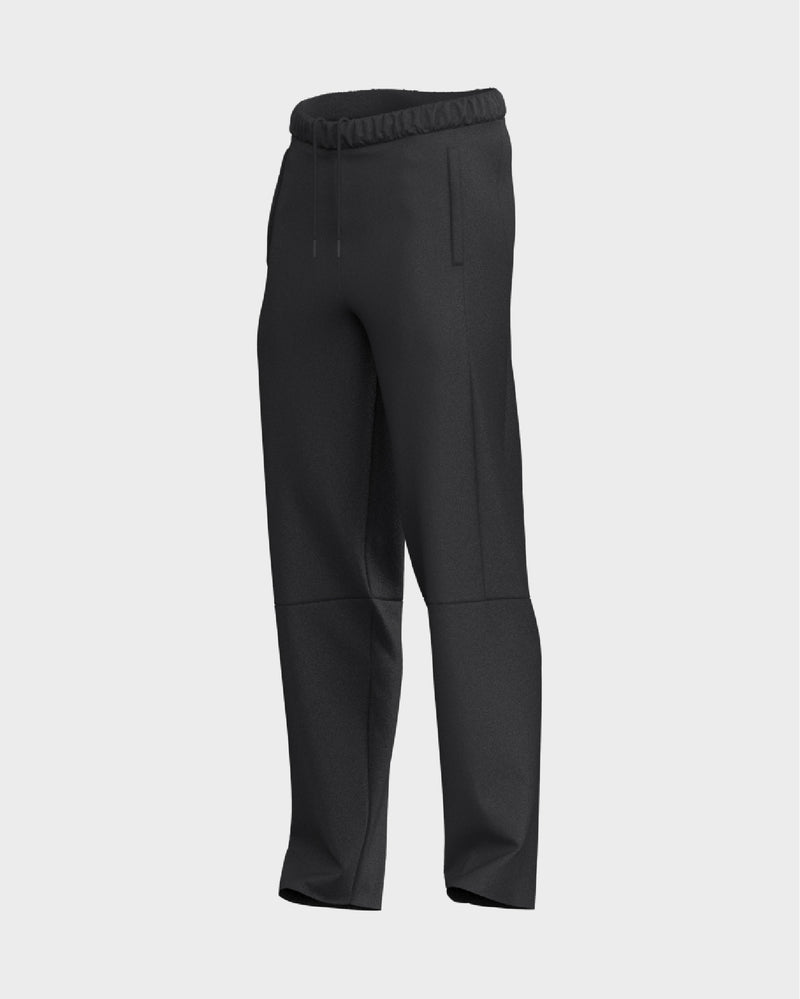 Relaxed Straight Leg Joggers - Dark Gray