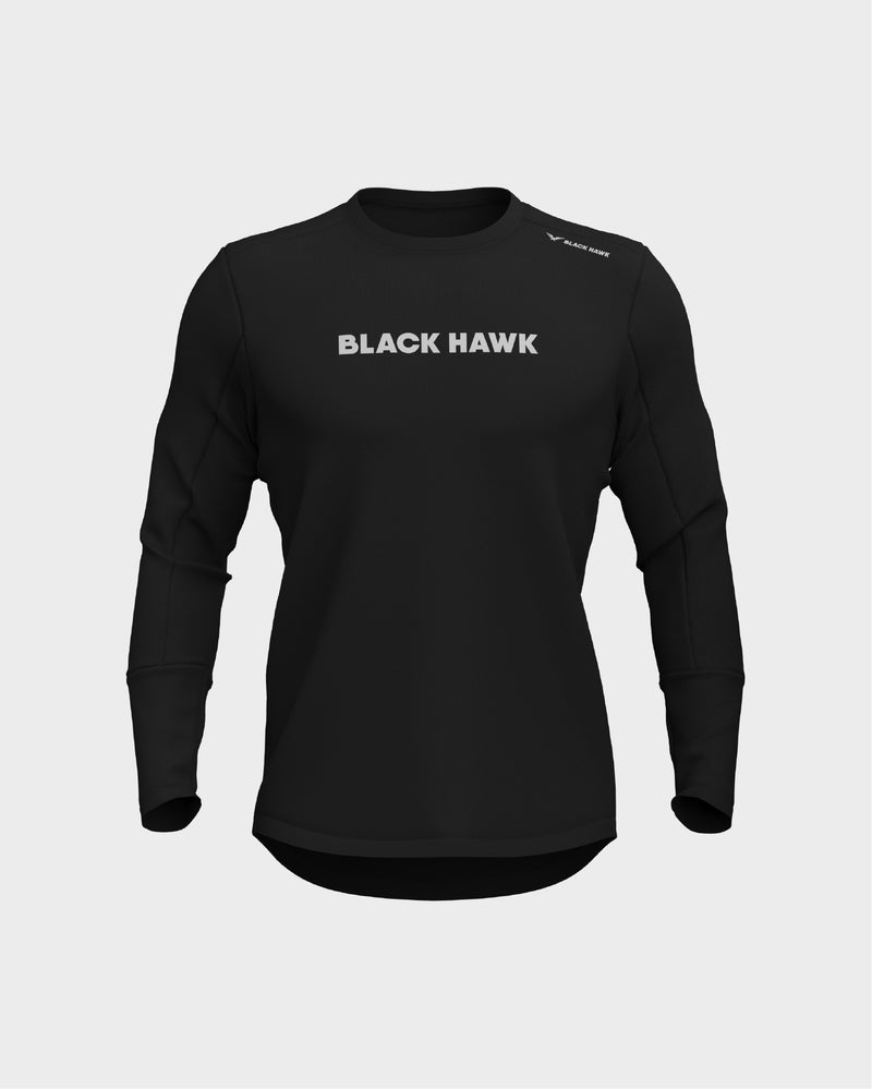 Long Sleeve Performance Tee - Black