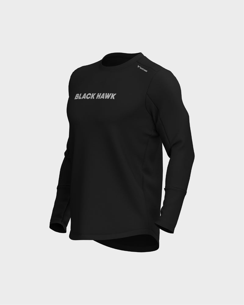 Long Sleeve Performance Tee - Black