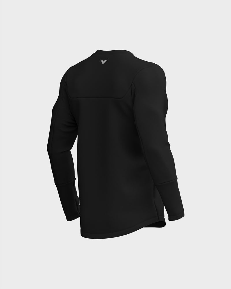 Long Sleeve Performance Tee - Black