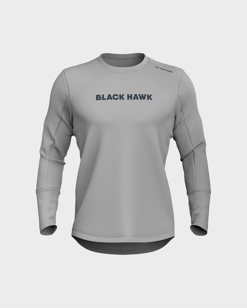 Long Sleeve Performance Tee - White