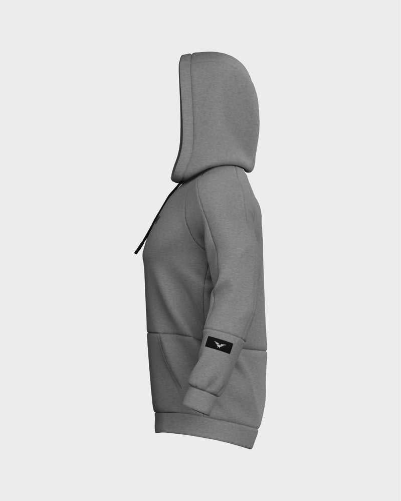Pull Over Hoodie - Grey