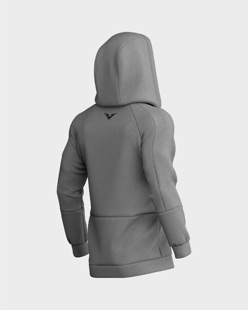 Pull Over Hoodie - Grey