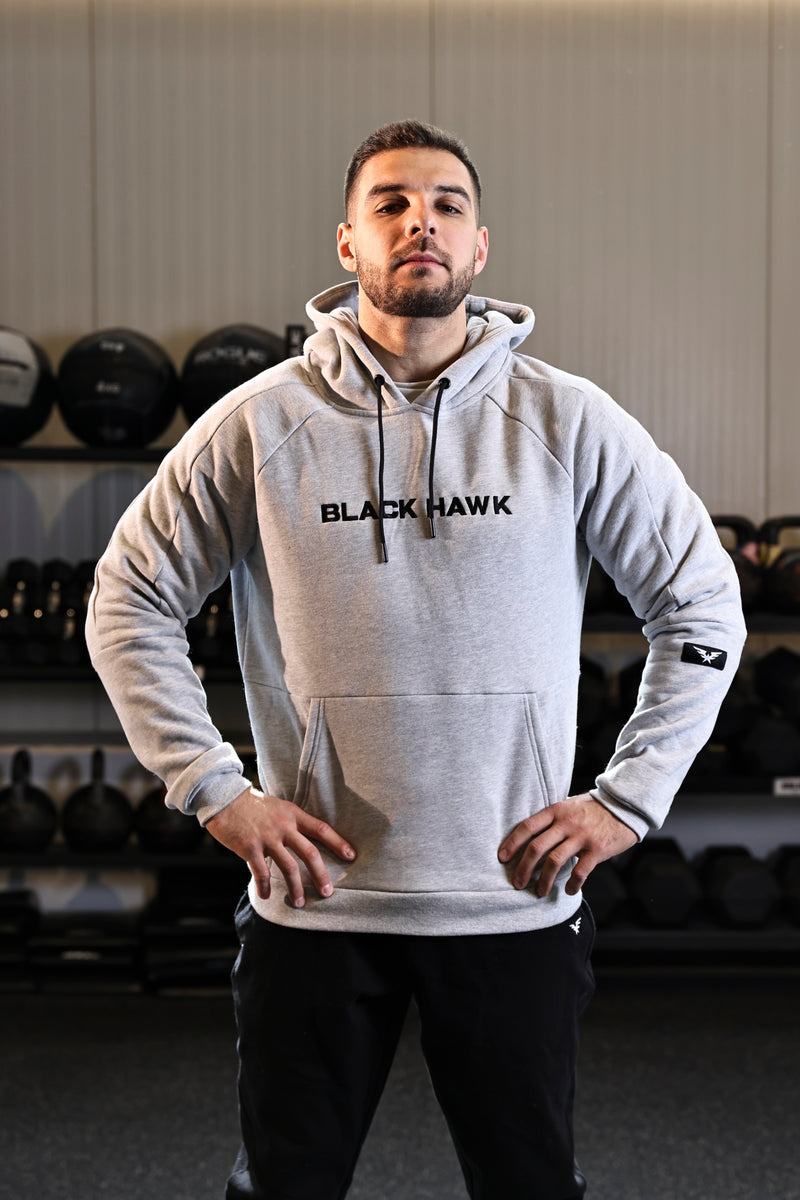 Pull Over Hoodie - Grey