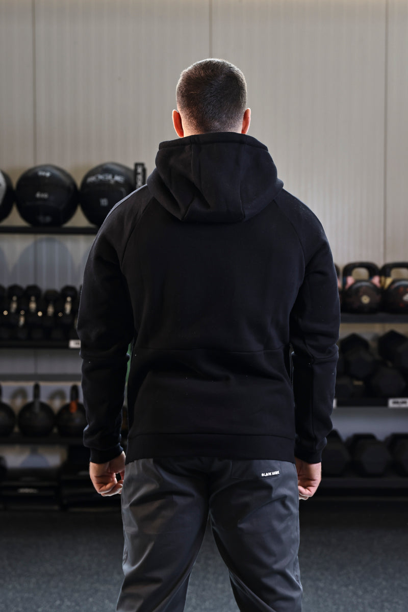 Pull Over Hoodie - Black