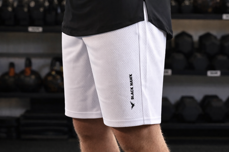 Mesh Shorts - White